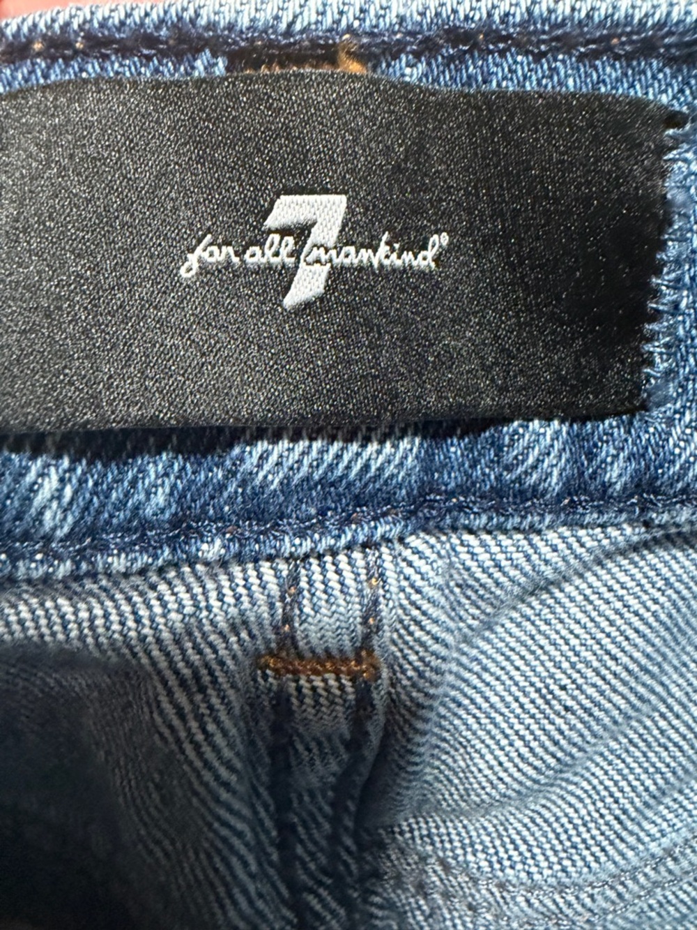 7 For All Mankind | Lotta High Waist Wide Leg Jeans |27| - Picture 8 of 8